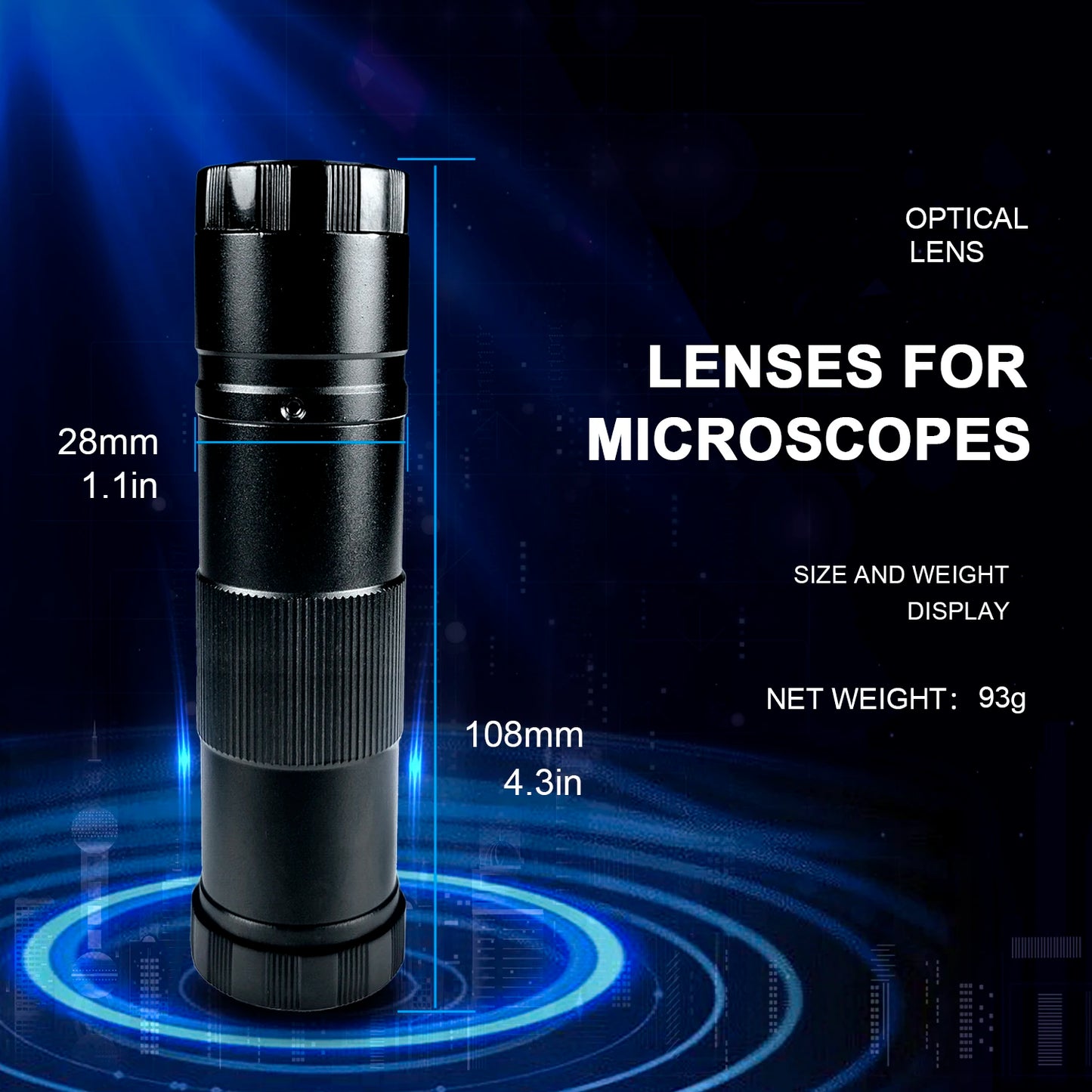 4K 48MP Electronics Digital Microscope Full HD 1080P HDMI USB Video Camera 150X Zoom Lens For Welding PCB Soldering Repair Phone