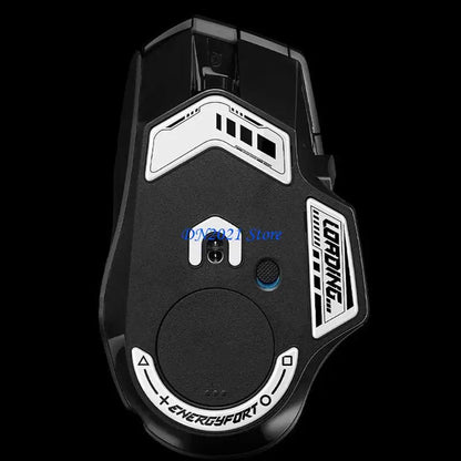 F3KE Glass Mouse Feet Mouse Skates for G502 X Lightspeeds / G502 X Glides Curved Edges