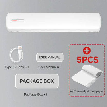 Mini A4 Tattoo Printer Portable Wireless Stencil Printer Tattoo Transfer Thermal Copier Comes