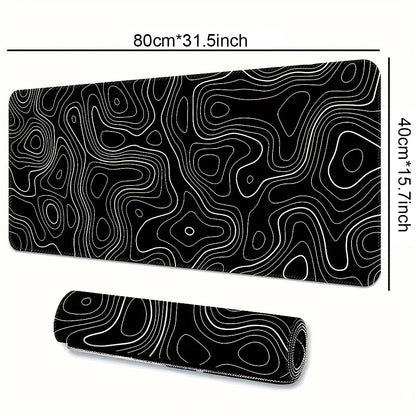 1PC Large Mouse Pads For Desk, Gaming Mouse Pad, Mouse Pad with Stitched Edges and Non-Slip Rubber Base, Extended Mouse Pad