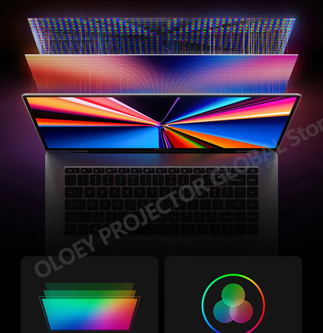 Xiaomi Book Pro 16 2022 1260P/1240P 2050 4G 16Inch 4K OLED Touch Screen Mi Book