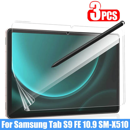 For Samsung Galaxy Tab S9 FE Writing Film For Samsung Tab A9 A9+ S9FE Plus Tab S7 S8 S9 Plus Paper Like Matte Screen Protector