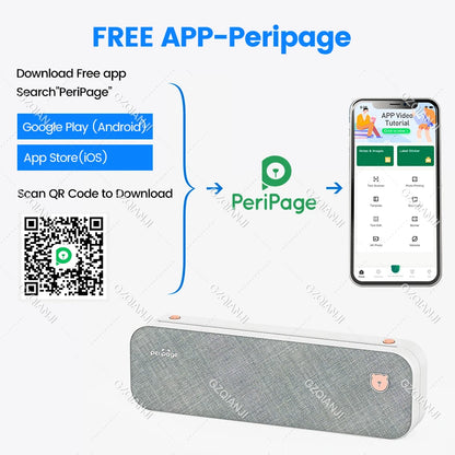 Peripage A40 P81 Inkless Portable A4 Thermal Printer Wireless Bluetooth USB Printing Text PDF Document Photos A4 Machine Maker