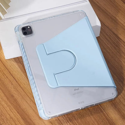 Pencil Holder Case for iPad Pro 11 2024 iPad A16 11th 10th 10.2 9th 8th Generation Cover for 2025 iPad Air 11" 5 4 10.9 Funda