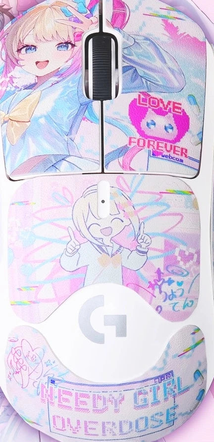 Anime Anchor Girl Theme Keycaps Set Customized PBT Sublimation Cherry Profile Keyboard Caps for Mechanical Keyboard Accessories