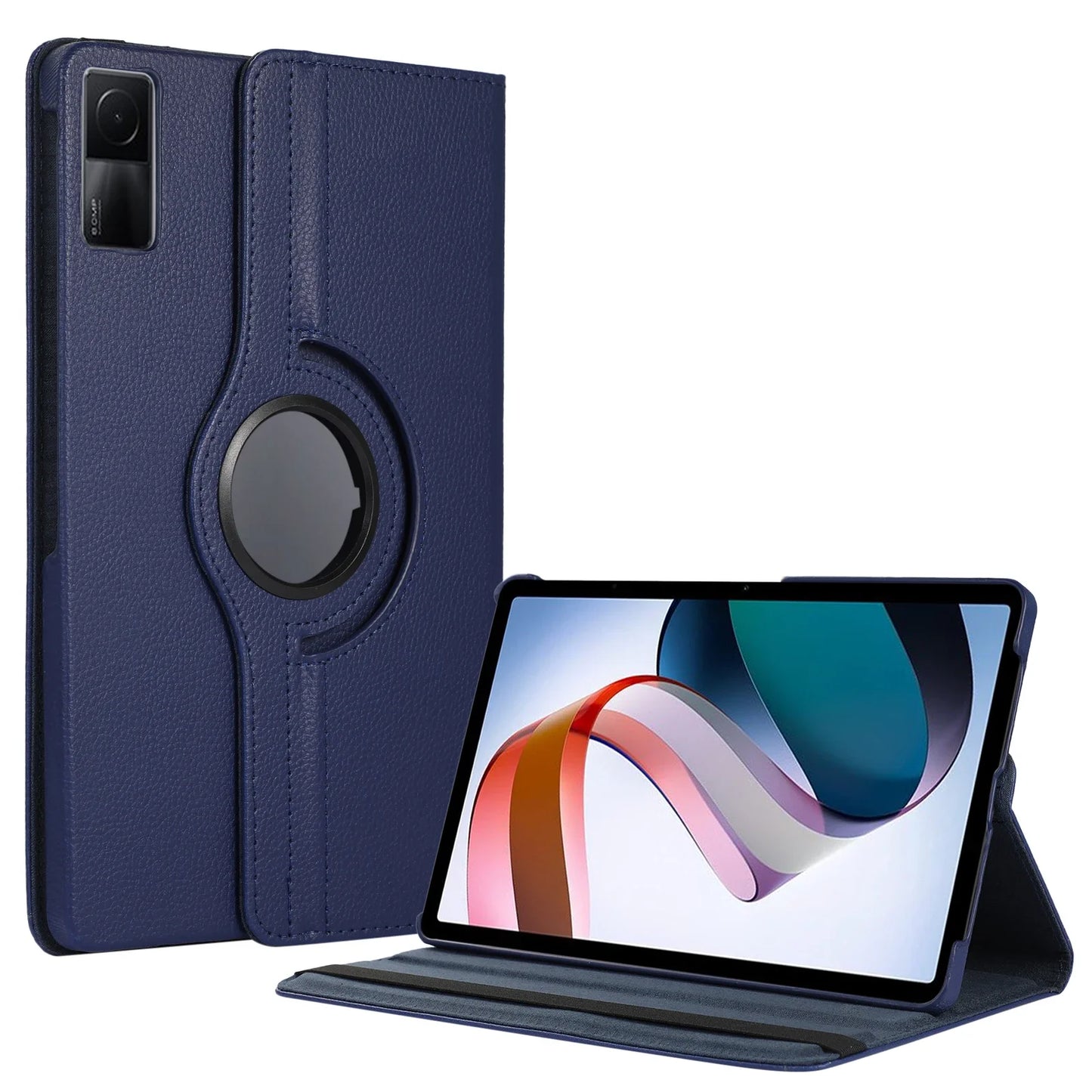 360 Degree Rotating Case For Xiaomi Redmi Pad SE Cover 11inch 2023 PU Leather Tablet Cover Redmi Pad SE (11")Stand Holder Hoster