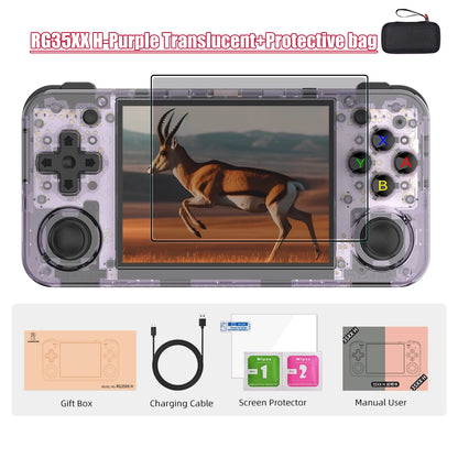 ANBERNIC RG35XX H 64Bit and-held Consoles For Playing Video Games 3.5-inch IPS 640*480 Screen Retro Game Player 3300 mAh Battery