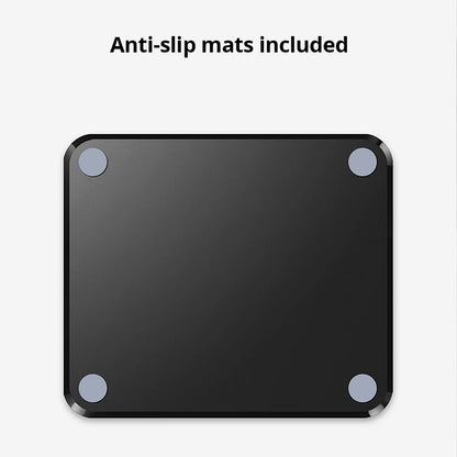 Hard Mouse Pad Small Mouse Pad for Travel Business Black Mousepad for Office Home Bed Sofa