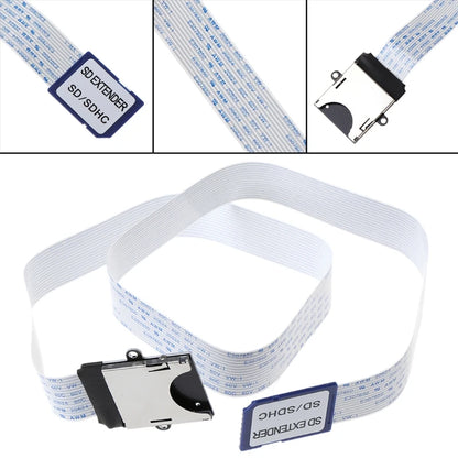 SD Male to SD Female Adapter Extension Cable for 3D Printer Raspberry Pi GPS TV