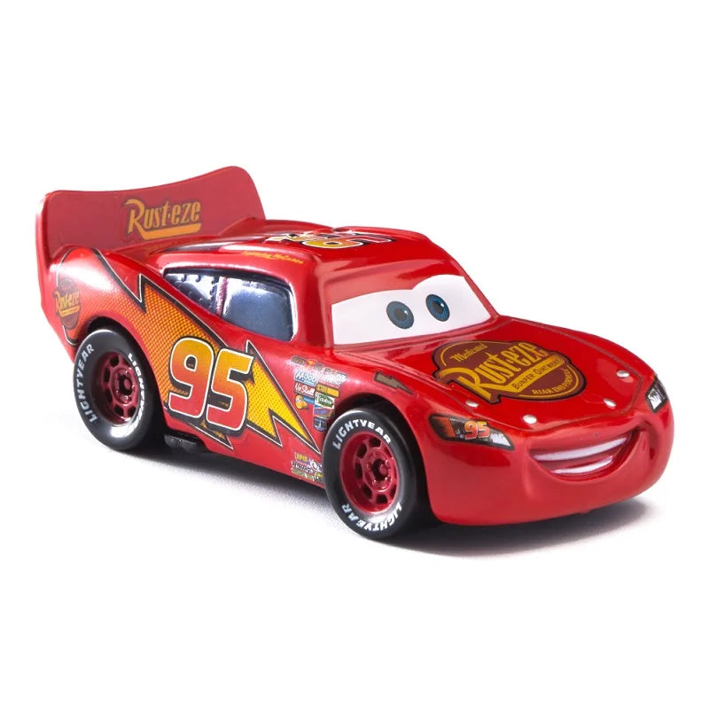 Cars Disney Pixar Cars 2 3 Toy Lightning McQueen Mater Jackson Storm Alloy Metal Model Car 1:55 Metal Toys Children Gifts