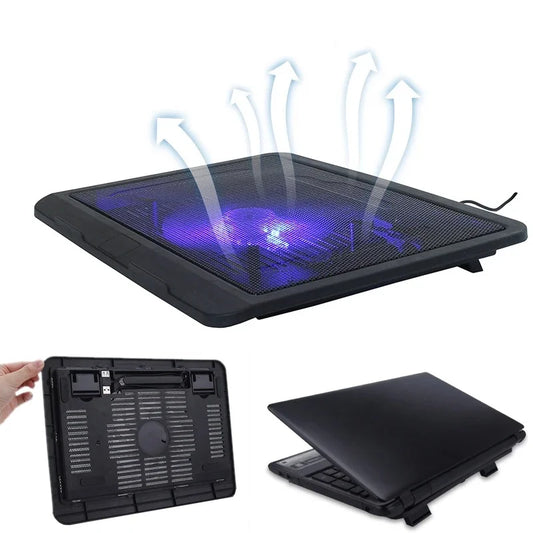 Universal Laptop Cooler Cooling Radiator Fan Cooler Stand Notebook Support Usb Port Air Extracting Cooling Holder Accessories