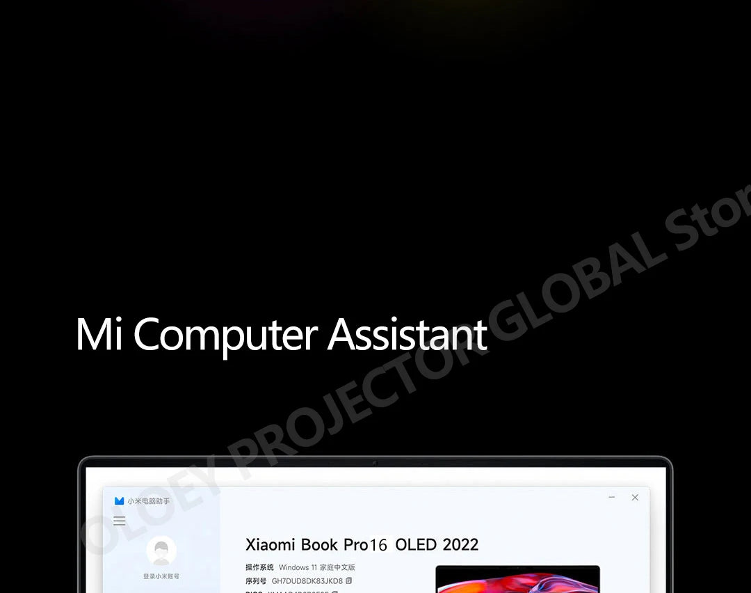 Xiaomi Book Pro 16 2022 1260P/1240P 2050 4G 16Inch 4K OLED Touch Screen Mi Book