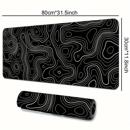 1PC Large Mouse Pads For Desk, Gaming Mouse Pad, Mouse Pad with Stitched Edges and Non-Slip Rubber Base, Extended Mouse Pad