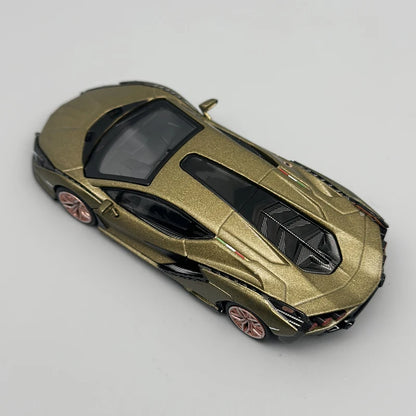 MINIGT 1:64 Lamborghini Sián FKP 37 Presentation Alloy Car Model 529