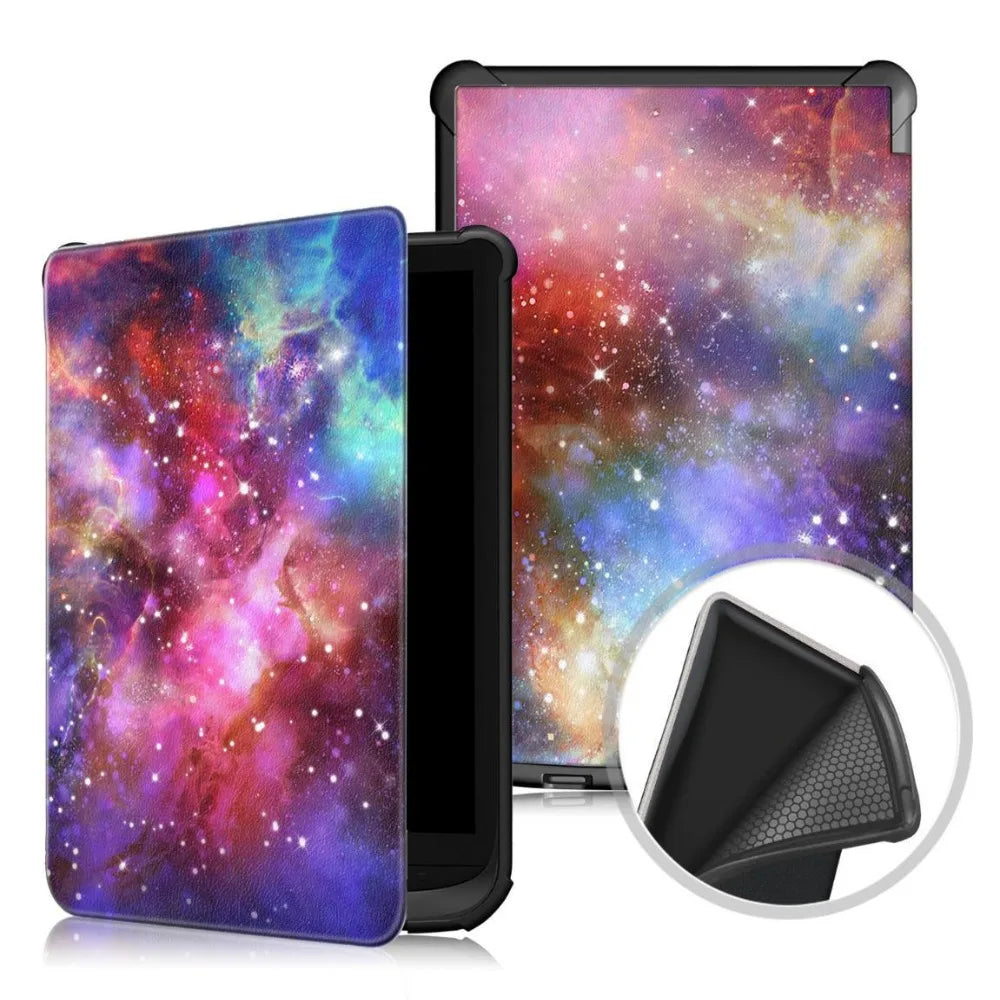 1PC Auto Sleep/Wake E-Reader Case Protective Shell for Pocketbook 616/627/632/606/628/633/PocketBook Touch Lux 4/5/Basic Lux 2