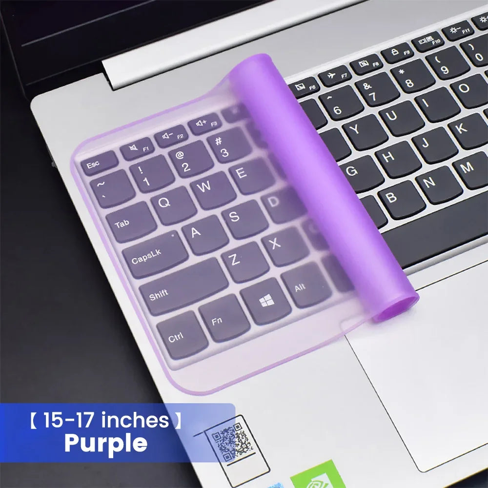 Olaf Universal Laptop Keyboard Cover Protector 12-14 Inch/15-17 Inch Silicone Waterproof Dustproof Keyboard Protector Skim