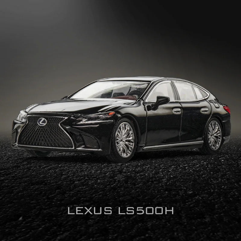 1/64 Lexus LS500h Toy Car Miniature Model 1:64 ENCHERY Diecast Metal Vehicle Display Collection Free Wheels Gift for Kid Boys