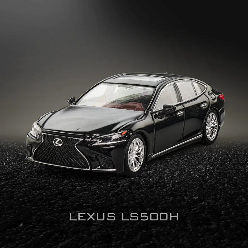 1/64 Lexus LS500h Toy Car Miniature Model 1:64 ENCHERY Diecast Metal Vehicle Display Collection Free Wheels Gift for Kid Boys
