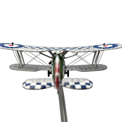 1:72 British Royal Air Force k-2159 Bristol Bulldog Biplane Propeller Fighter Diecast Metal Airplane Plane Aircraft Model Toy