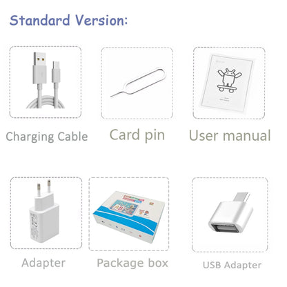 BDF Christmas Children's Learning Machine C8-7 inch 4-core 4GB RAM 64GB ROM Android 13 1280 * 800 resolution Christmas gift