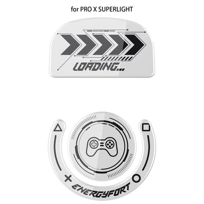 Glasses Mouse Feet Skates For Logitech G PRO X SUPERLIGHT Sticker Rounded Curved Edge GPXS Glide Feet For FPS MOBA Games
