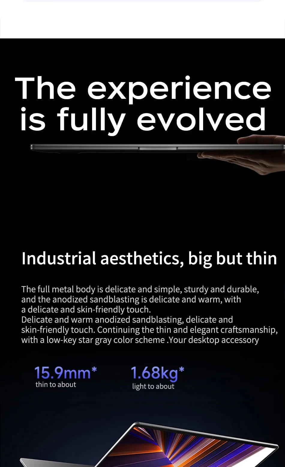 Original Xiaomi Mi Redmi Book 16 2024 intel i5 13500H 16GB RAM 512GB SSD 16inch 2.5K 120Hz Screen JYU4577CN