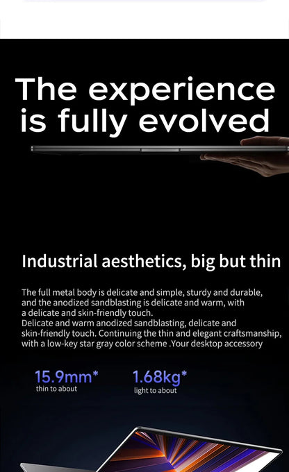 Original Xiaomi Mi Redmi Book 16 2024 intel i5 13500H 16GB RAM 512GB SSD 16inch 2.5K 120Hz Screen JYU4577CN