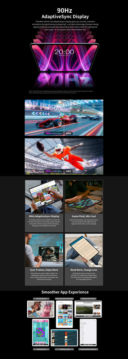 【World Premiere】Teclast T60 Plus 12" 90Hz 2K Display Android 14 L1 MTK Helio G88 6GB/128GB 8000mAh Battery 4G LTE Global Version