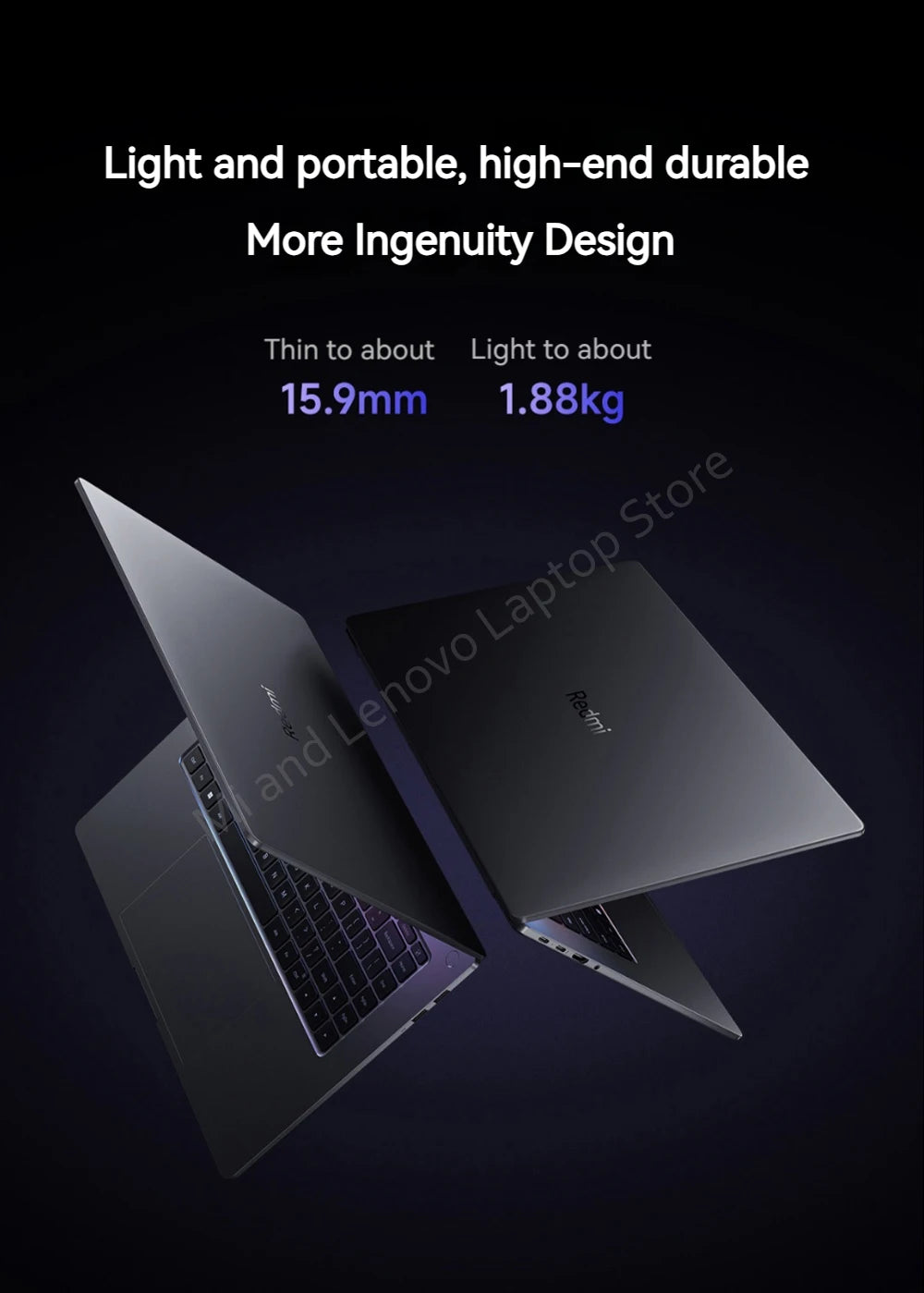 2024 New Xiaomi RedmiBook Pro 16 Ultra 5 125H 32GB LPDDR5 1TB SSD 3.1K 165Hz 16inch