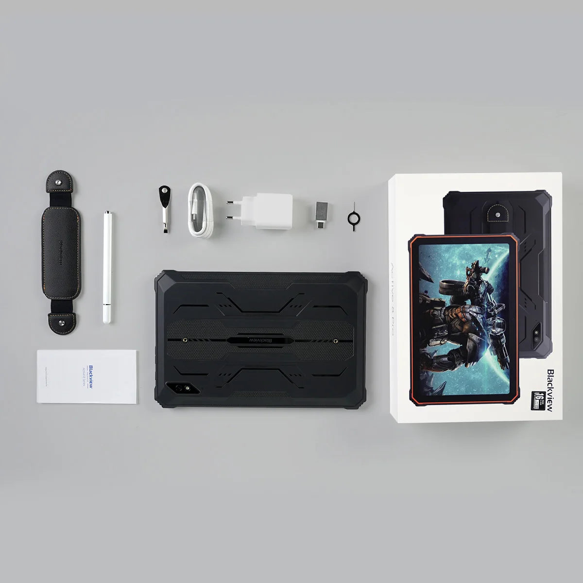 Blackview Active 8 Pro 16GB 256GB Tablet PC 22000mAh Battery Android 14 10.36" inch 2.4K Display 16MP+ 48MP Camera Rugged Tablet