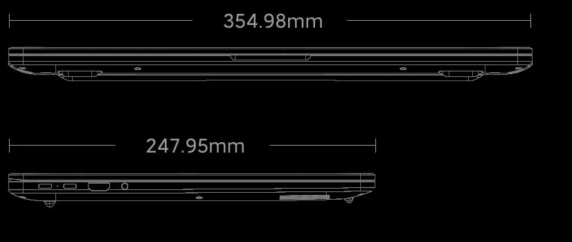 2024 New Xiaomi RedmiBook Pro 16 Ultra 5 125H 32GB LPDDR5 1TB SSD 3.1K 165Hz 16inch