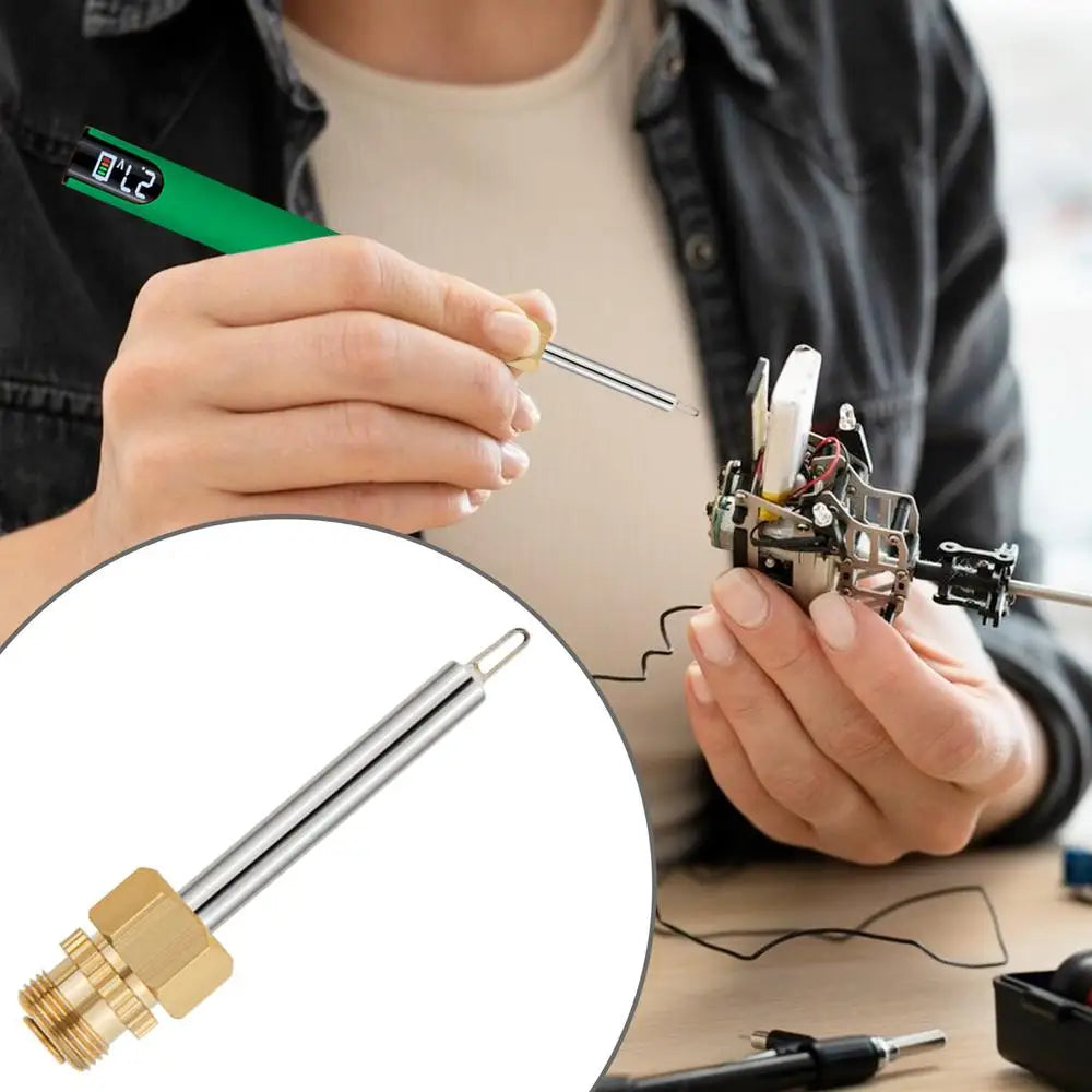 Electric Soldering Iron Rechargeable And Temperature Adjustment Welding Repair Tool Wire Soldering Pen Electronics Soldering Kit