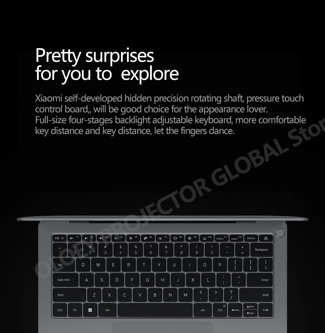 Xiaomi Book Pro 16 2022 1260P/1240P 2050 4G 16Inch 4K OLED Touch Screen Mi Book