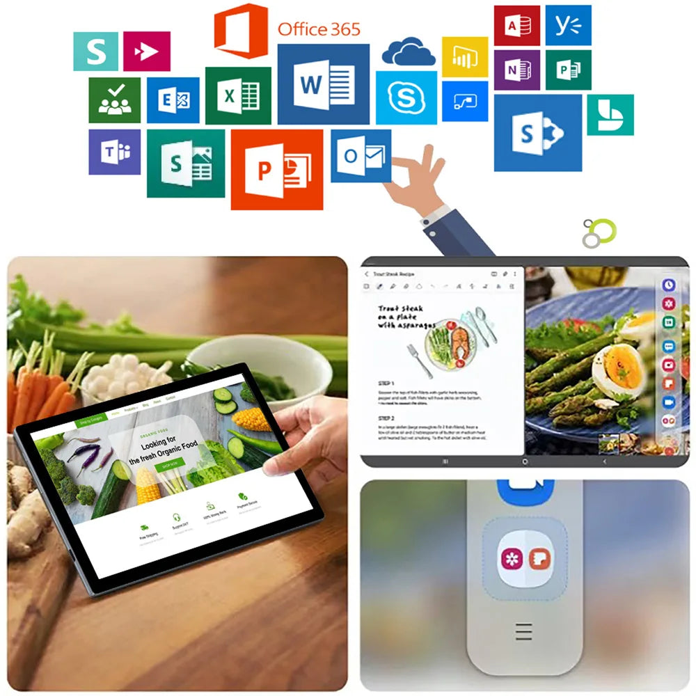 New 10.1 Inch Android Tablet Pc Google Play Dual Cameras Octa Core Dual SIM Phone Call Tablets Bluetooth Wifi 4GB RAM 64GB ROM