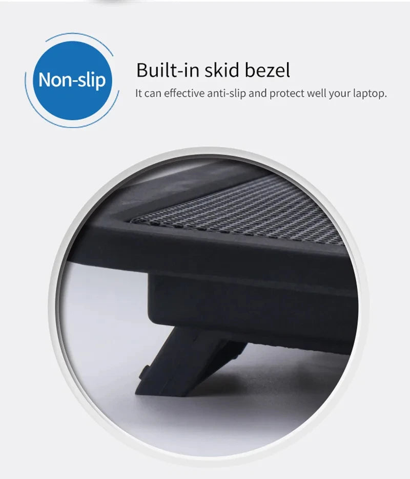 Universal Laptop Cooler Cooling Radiator Fan Cooler Stand Notebook Support Usb Port Air Extracting Cooling Holder Accessories