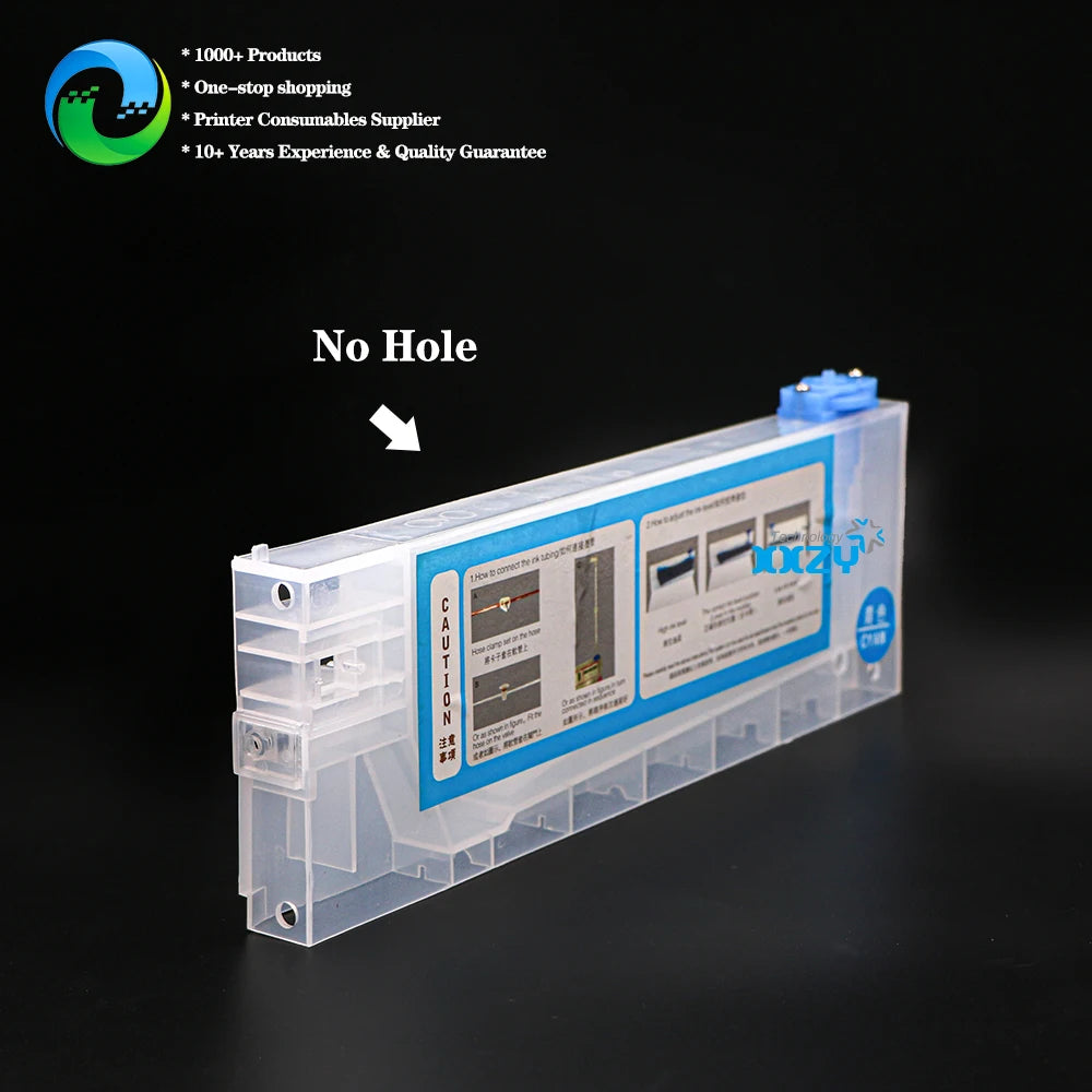 Eco Solvent Printer 220ml CISS Refill Sub Tank with Float for Wide Format Printer Ink Cartridge