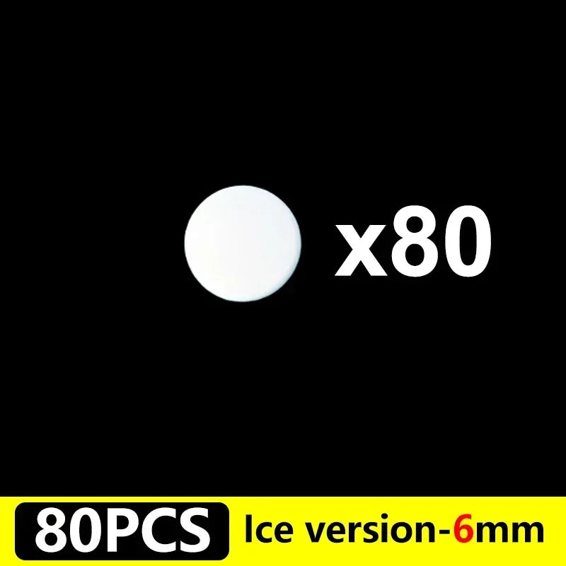 Mouse Feet Replacement Rounded Dots Universal Mouse Skates DIY Mice Glide Feet Wear Resistant Small Round Dot for Glass Mousepad