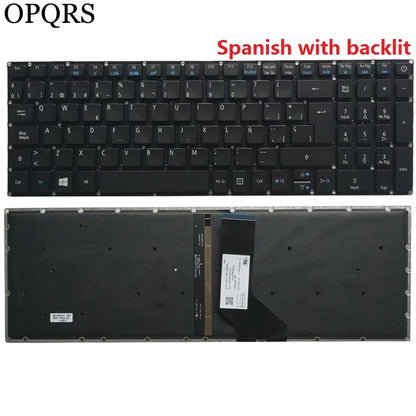 For Acer Aspire 7 A715-71 A715-71G A715-72 A715-72G A717-71 A717-72 Russian/US/UK/Spanish/Latin/German/Italian laptop Keyboard