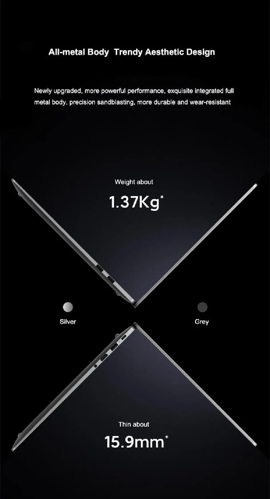 Xiaomi Laptop RedmiBook 14 2023 14 Inch 2.8K 120Hz Screen i5-12500H/i7-12700H 16GB LPDDR5 512GB/1TB SSD Notebook PC Computer