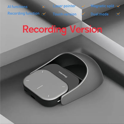Cheerdots 2 Detachable Air Mouse Bluetooth Wireless Touchpad Laser AI Recording ChatGPT Mobile Presenter Remote Control Custom