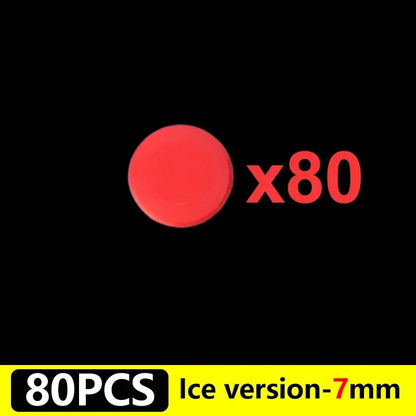 Mouse Feet Replacement Rounded Dots Universal Mouse Skates DIY Mice Glide Feet Wear Resistant Small Round Dot for Glass Mousepad