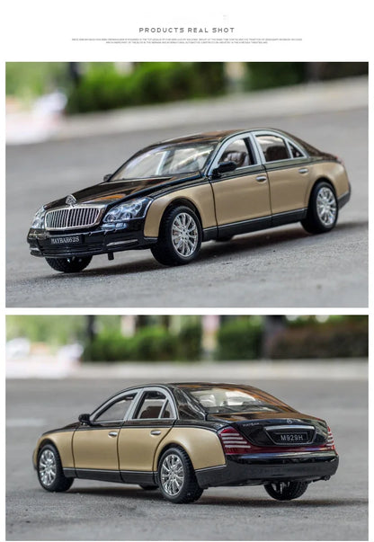 1:24 Maybach 62s S650 Alloy Car Model Diecasts & Toy Vehicles Toy Car Metal Collection Toy Kid Toys for Children Kids Gifts