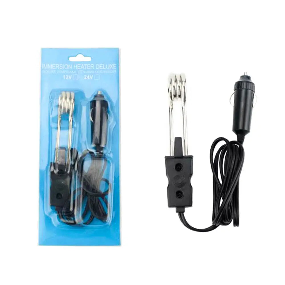 Portable 12V 24V Car Immersion Heater Fashion High Quality Safe Warmer Durable Auto Electronics Coffee Tea Water Heater