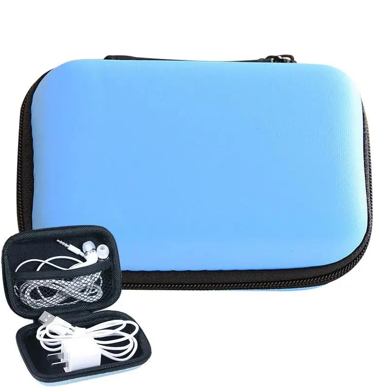 Travel Cable Organizer Sundries Travel Storage Bag Charging Case For Earphone Package Zipper Bag Portable Electronics Storage