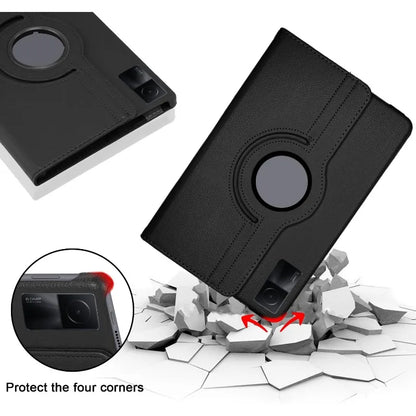 360 Degree Rotating Case For Xiaomi Redmi Pad SE Cover 11inch 2023 PU Leather Tablet Cover Redmi Pad SE (11")Stand Holder Hoster
