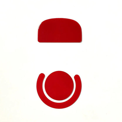 1set Glass Mouse Skates Glide Feet Pads Mouse Feet Sticker for Logitech G Pro X Superlight Gaming Mouse Rounded Curved Edges