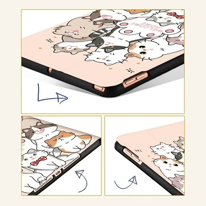 For Xiaomi Redmi Pad SE 11 Inch Smart Tablet Cases 2023 Smart For Xiaomi Redmi Pad SE Smart  Kids Cover Auto Sleep/Wake