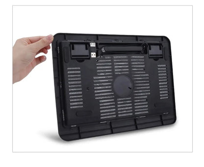 Universal Laptop Cooler Cooling Radiator Fan Cooler Stand Notebook Support Usb Port Air Extracting Cooling Holder Accessories