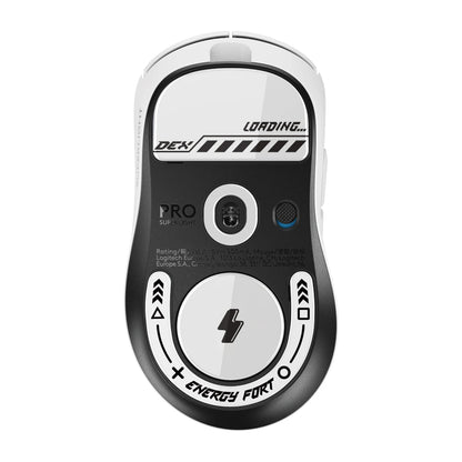 Mouse Skates Feet Curved Edges Glass Mouse Feet for Logitech G PRO X SUPERLIGHT 2 DEX Mouse Glides Gaming Mouse Feet Replacement