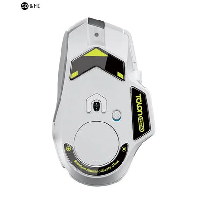 1Pack TALONGAMES Glass Mouse Skates Glide Feet Pads Mouse Feet Sticker for G502 G502X Pulsar X2/X2mini Rounded Curved Edges